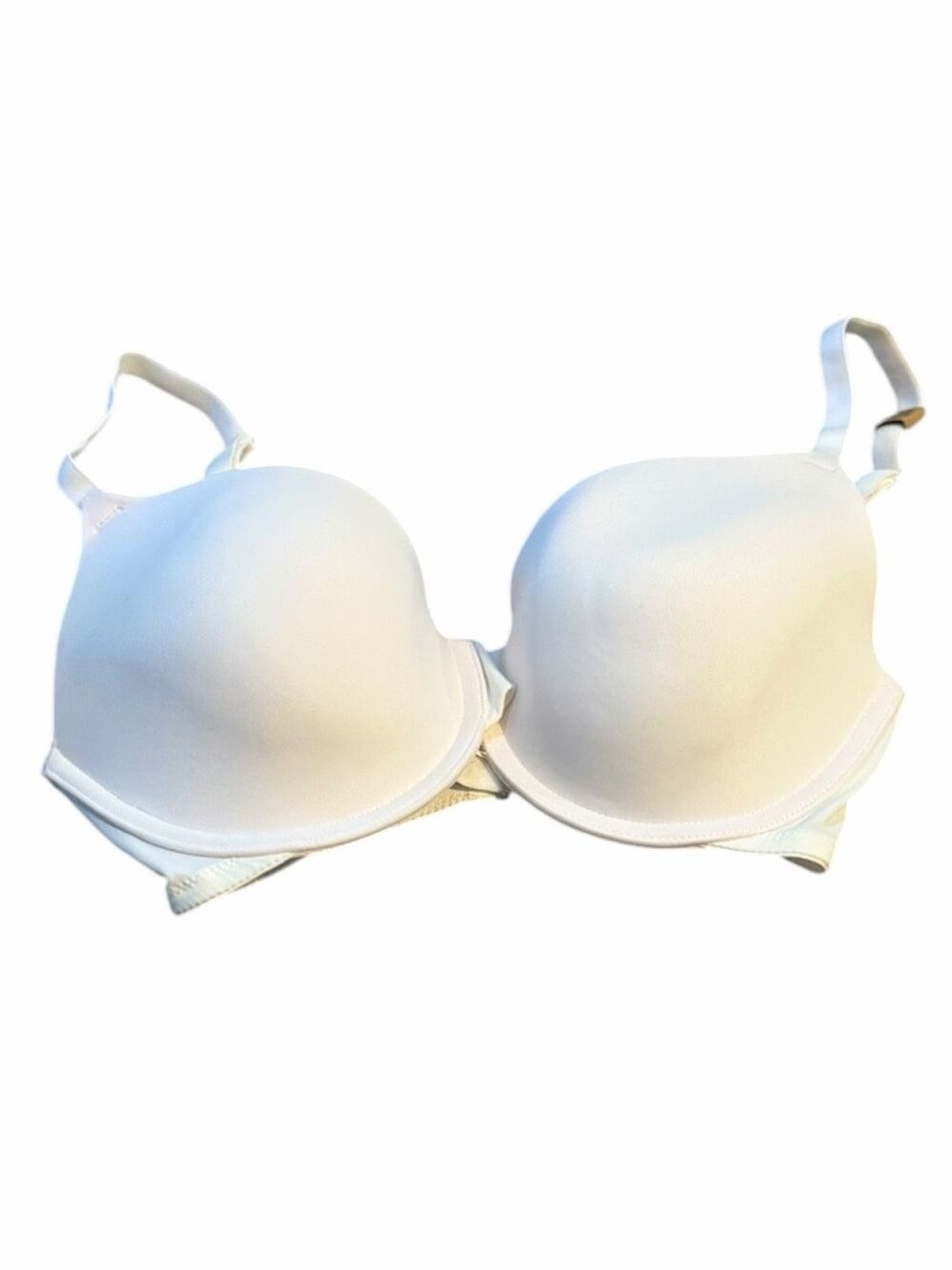 PINK VICTORIA’S SECRET NWT Wear Everywhere T-Shirt Lightly Lined Bra White 32DD